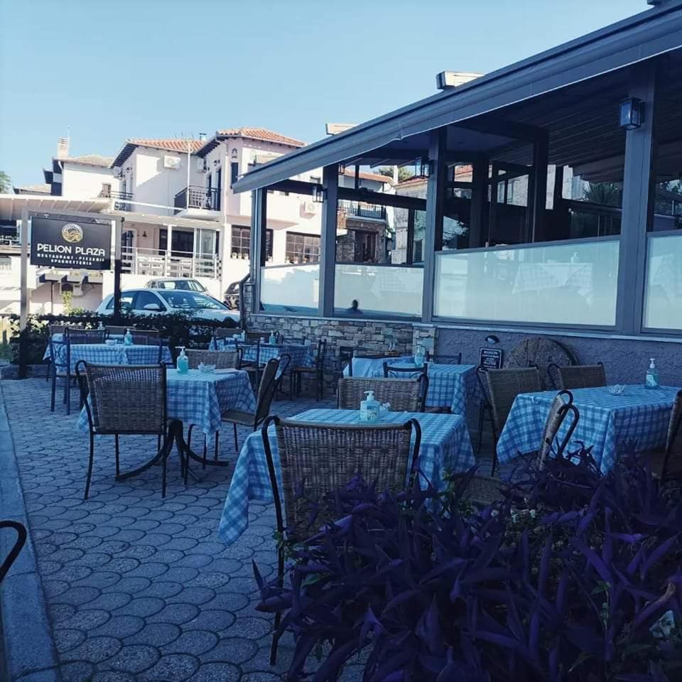 Ενοικιαζόμενα Δωμάτια "Pelion Plaza" Agios Ioannis  エクステリア 写真